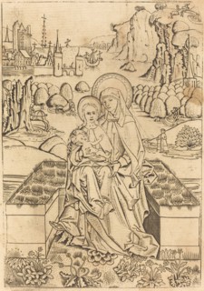 The Madonna and Child with Saint Anne, c. 1460.