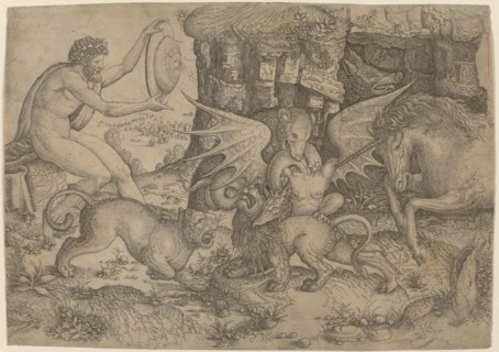 Allegorical Theme: Combat of Animals, c. 1515/1520.