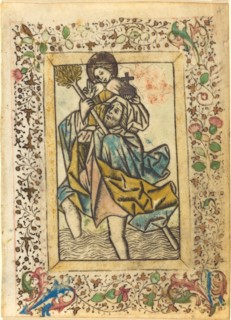 Saint Christopher, c. 1460.