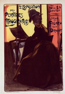 Affiche pour la "2e Exposition des Peintres-Lithographes"., c1900. [Publisher: Imprimerie Chaix; Place: Paris]