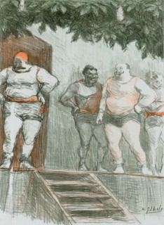 Dessin original pour les Maîtres de l'Affiche., c1898. [Publisher: Imprimerie Chaix; Place: Paris]