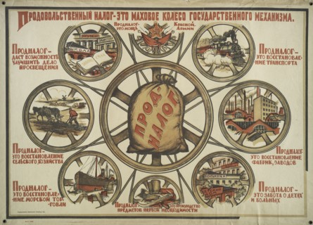 Food Storage, 1921. [Publisher: Gosudarstvennoe Izd.; Place: Peterburg]  Additional Title(s): Prodovol'stvennyi nalog