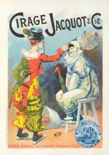 Affiche pour le "Cirage Jacquot et Cie"., c1897. [Publisher: Imprimerie Chaix; Place: Paris]