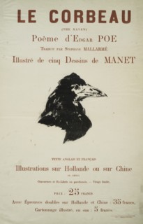 Le corbeau..., c1875. [Publisher: Richard Lesclide; Place: Paris]  Additional Title(s): Poster
