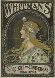 Whitman's chocolates and confections. Philadelphia., c1895 - 1917.