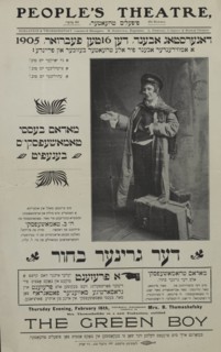 Der griner boher, c1905. [Publisher: s.n.; Place: New York]