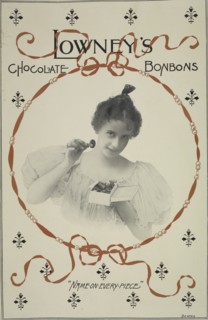 Lowney's chocolate bonbons, c1895 - 1917.