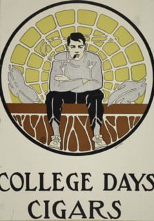 College days cigars, c1895 - 1917.