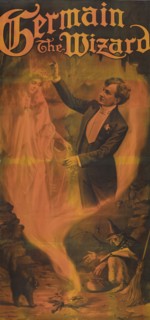 Germain the Wizard, c1908. [Publisher: Schmitz-Horning Co. Lithographers]