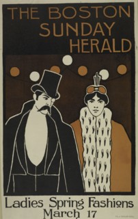 The Boston Sunday herald. Ladies spring fashions. March 17, c1893 - 1897.