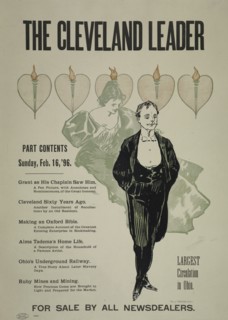 The Cleveland leader. Sunday, Feb.16, '96, c1893 - 1897.