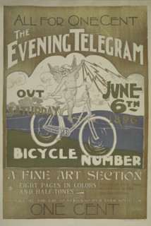 The evening telegram. Saturday June 6th 1896, c1893 - 1897.