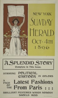 New York Sunday herald. Oct 4th 1896, c1893 - 1897.