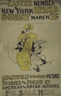 Easter number New York herald Sunday March 31st 1895, c1893 - 1897.