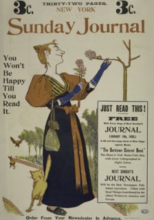 New York Sunday journal. Jan 19th 1896, c1893 - 1897.