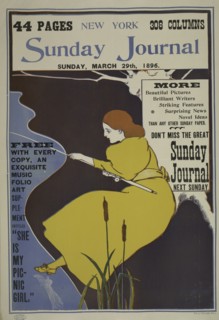 New York Sunday journal. Sunday, March 29th, 1896, c1893 - 1897.