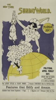 The New York Sunday world. March 29th. 1896, c1893 - 1897.