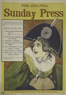Philadelphia Sunday press. June 2, 1895, c1893 - 1897.