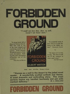 Forbidden ground, c1895 - 1911. Published: 1910