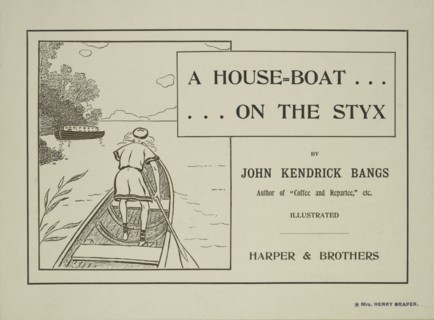 A house-boat on the Styx, c1895 - 1911. Published: 1895