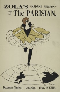 Zola's "Madame Neigeon" in the Parisian, c1896.