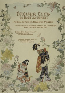 Grolier club. [..] An exhibition of Japanese prints, c1896.