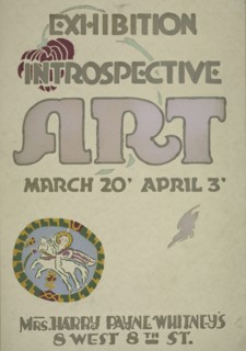 Exhibition introspective art, c1887 - 1922.