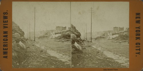 58th Street view, c1850-1930.   Additional Title(s): American views. New York City.