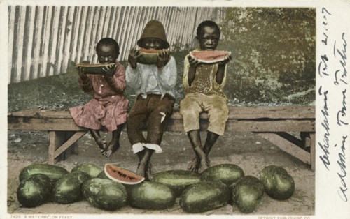 A Watermelon Feast, 1903 - 1904.