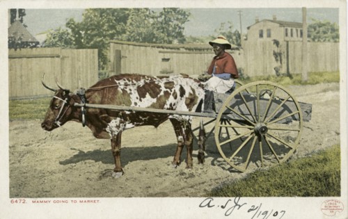 Mammy going to Market, 1902 - 1903.