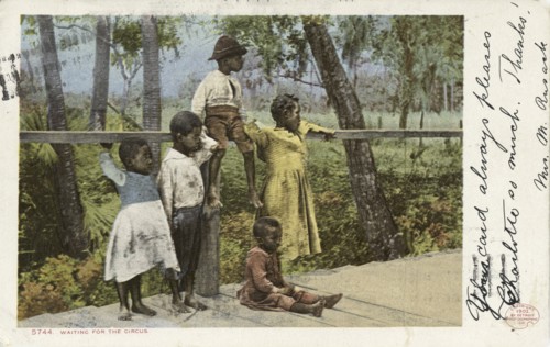Waiting for the Circus, 1900 - 1902.