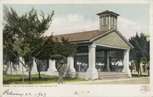 The slave market, St. Augustine, Fla., 1902 - 1903.