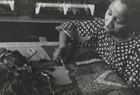Female student, art class at Harlem Community Art Center, 1938.