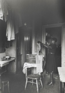 Kitchen of apartment occupied by Negroes, South Side of Chicago, Illinois, April 1941.