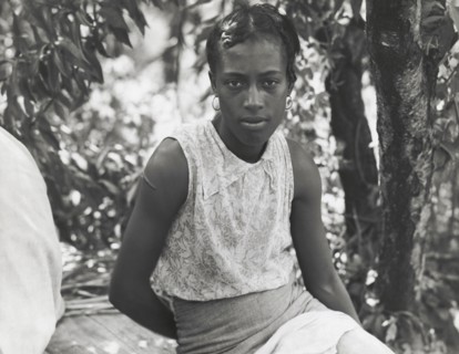 Cotton hoer near Clarksdale, Miss., June 1937.