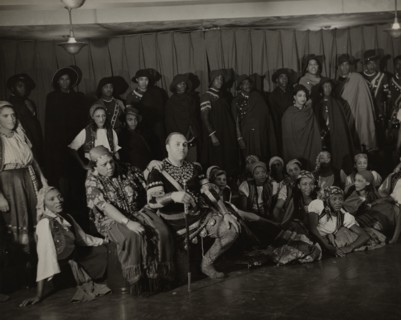 Cast of Il Trovatore, 1936.