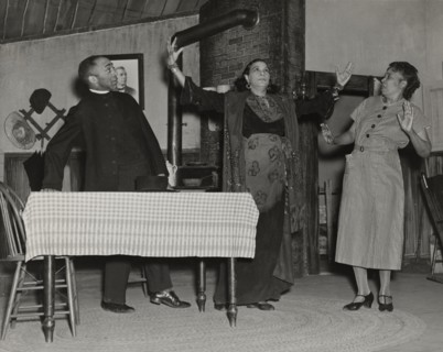 Woman with raised arms, 1935 - 1939.
