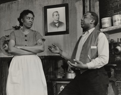 Woman and man, 1935 - 1939.