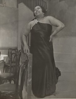 Frances Smith, blues singer, 1937.