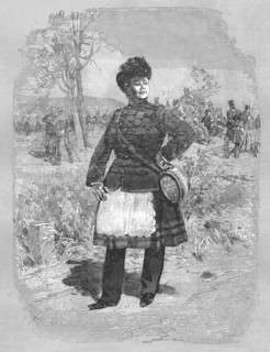''Madame Vialar, The last of the French Cantinieres', 1890. Creator: Unknown.