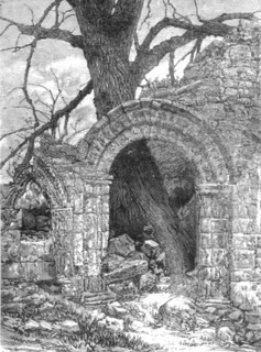 ''Richmond, Yorkshire and the Surrounding Neighbourhood; An old Norman Arch at Easby Abbey', 1890. Creator: Unknown.