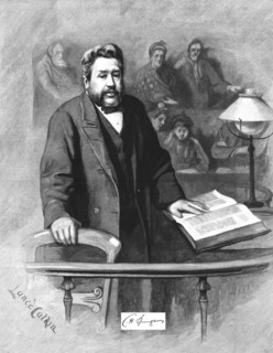 ''Celebrities of the Day -- The Rev.Charles Haddon Spurgeon; Pastor of the Metropolitan Tabernacle', Creator: Lance Calkin.
