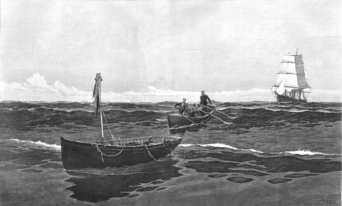 ''Too Late" after Joseph Nash, RI', 1891. Creator: Unknown.