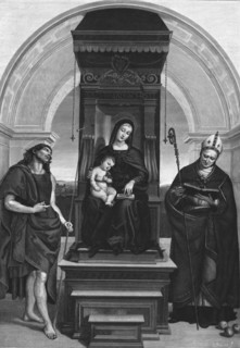 ''The "Ansidei Madona", after Raphael', 1891. Creator: Unknown.