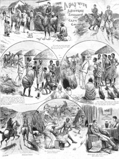 ''A Day with a District Surgeon at Cape Colony', 1891. Creator: Unknown.