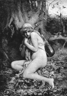 ''Pictures of the Year - VII. "La Gigale", after Henrietta Rae', 1891. Creator: Unknown.