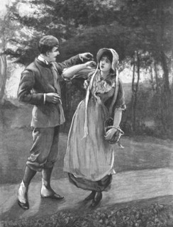 Scene from "Tess of the D'Urbervilles", by Thomas Hardy, 1891. Creator: Hubert von Herkomer.