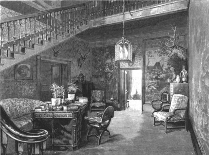 ''The home of TRH Prince and Princess Christian, The Hall, Cumberland Lodge', 1891. Creator: Unknown.