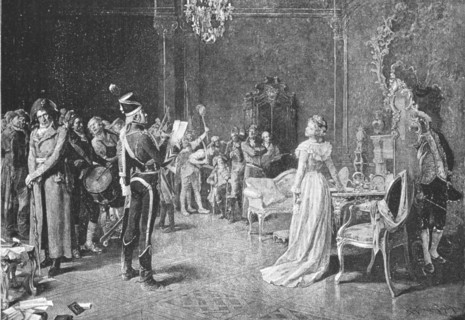 ''Pictures of the Year - IX. "Proscribed: An Incident in the French Revolution", 1891. Creator: Unknown.