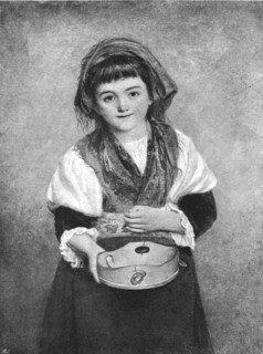''Pictures of the Year - VII. "The Sweetest Beggar That E'er Asked For Alms", after WP Frith, 1891. Creator: Unknown.